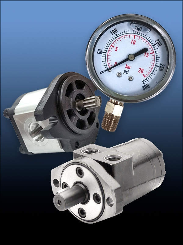 Motor, Pump and Guage